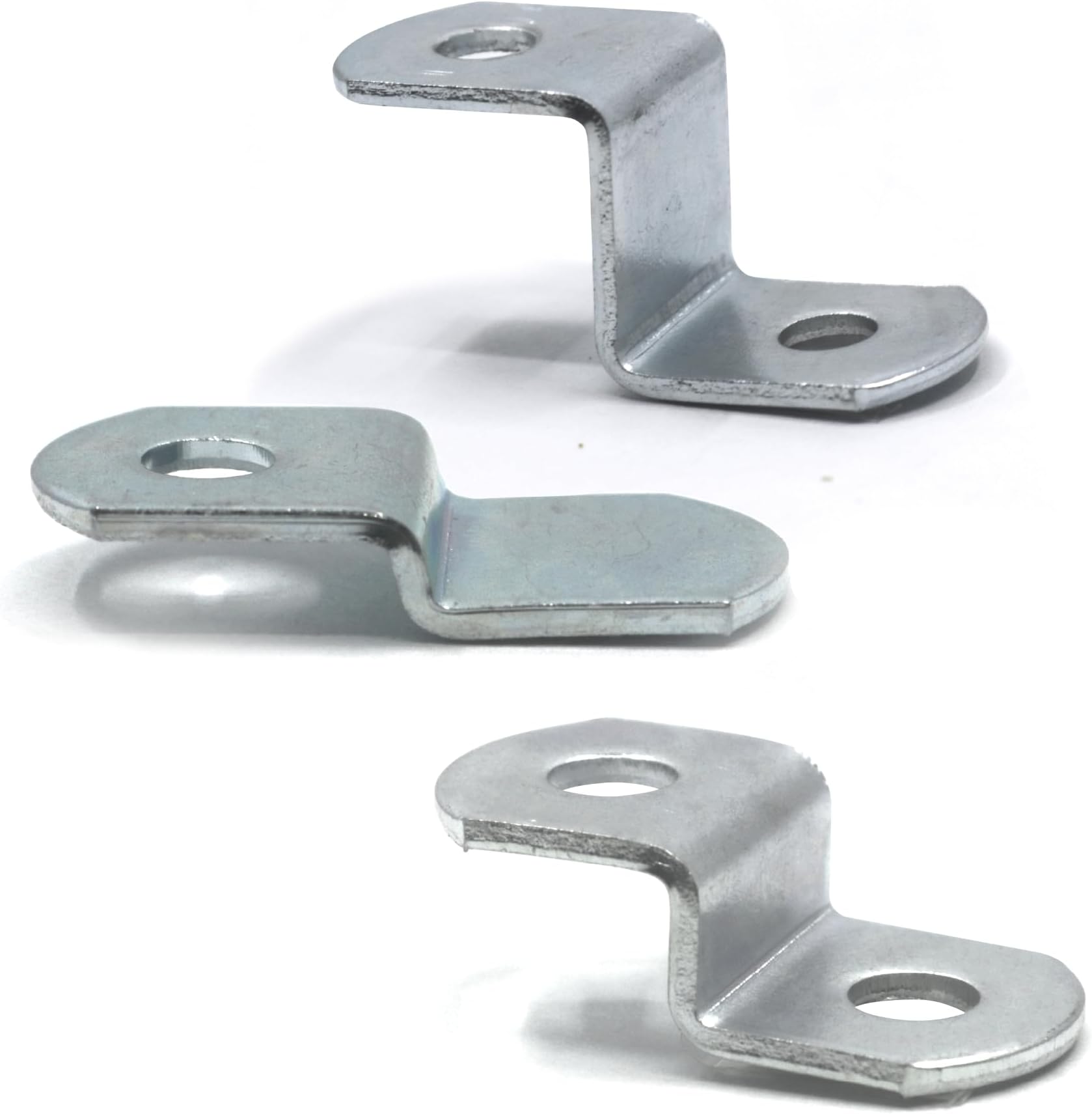 Offset Canvas Clips for Picture Framing Assorted Small Sizes, 10 Each 0/0", 1/8", 1/4" 3/8" 1/2