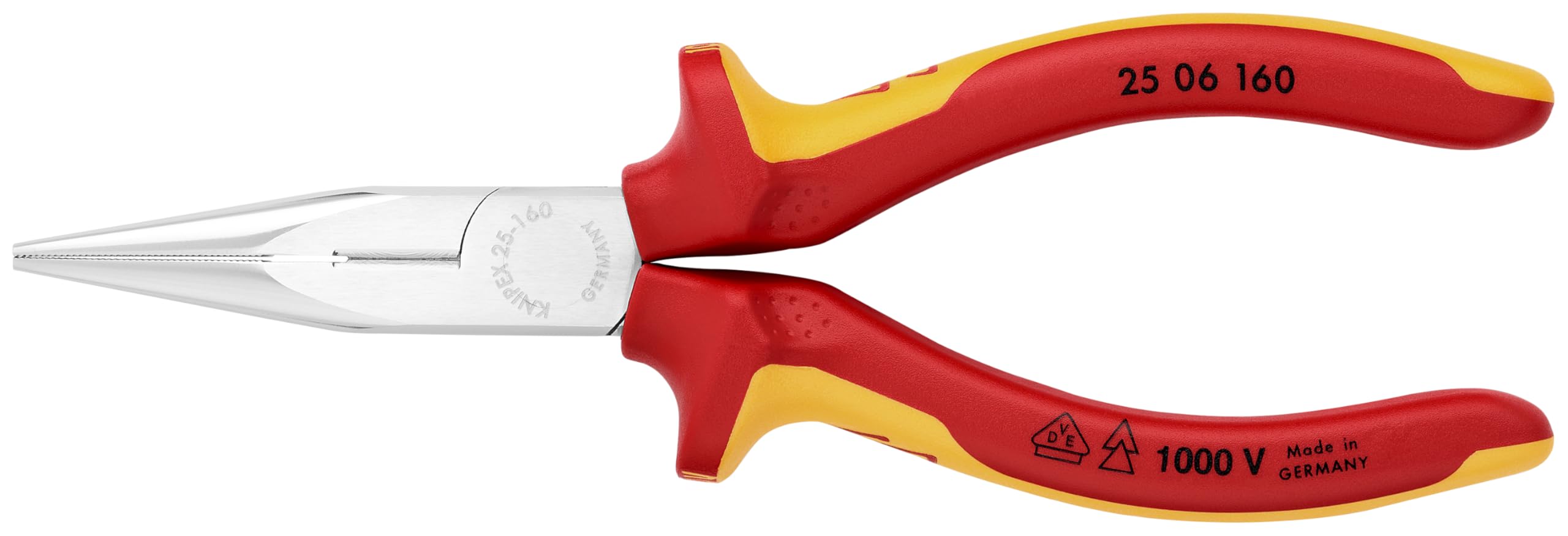 KNIPEX - 25 06 160 Tools - Long Nose Pliers With Cutter