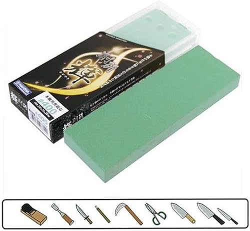 Miniatura 4 de Naniwa NK-2204 Kagayaki - Afilador para uso profesional #400 con estuche de almacenamiento 8.3 x 2.8 x 0.8 pulgadas (8.268 x 2.756 x 0.787 in)