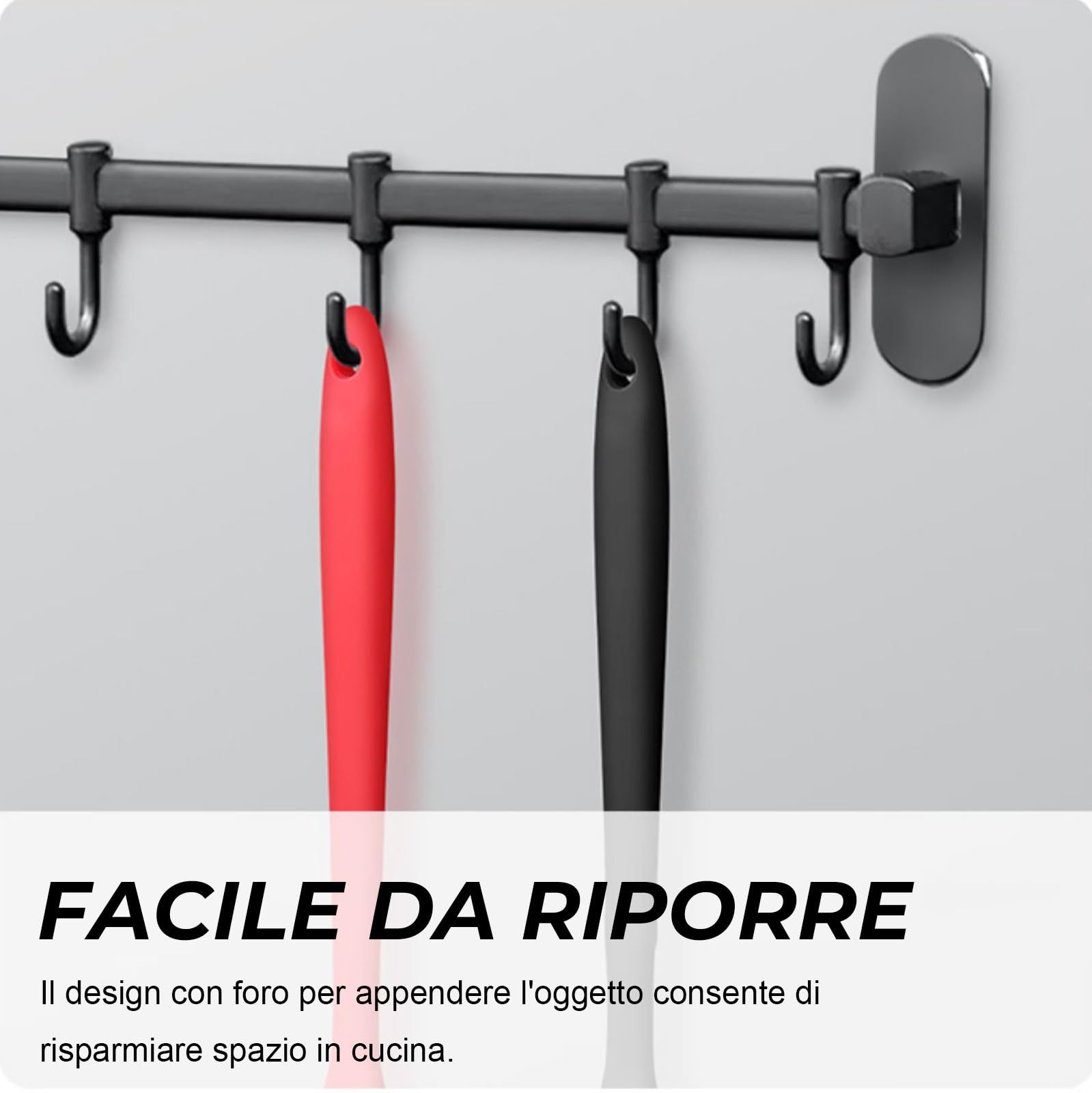Pennello da cucina in silicone 2 pezzi, pennello da imbastitura da 8 pollici, pennello griglia resistente al calore, pennello olio senza BPA per cucinare, cuocere al forno, BBQ, design monoblocco