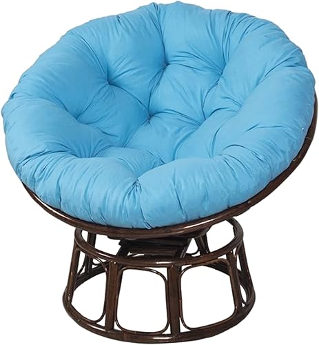 Miniatura 5 de Lifup Papasan - Cojín para silla mecedora, cojín para asiento de hamaca para colgar silla de huevo, sofá plegable para jardín, patio, jardín, silla