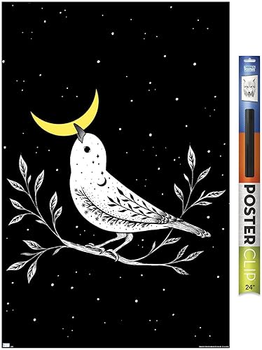 Miniatura 1 de Trends International Dibujo episódico - Póster de pared de pájaro lunar