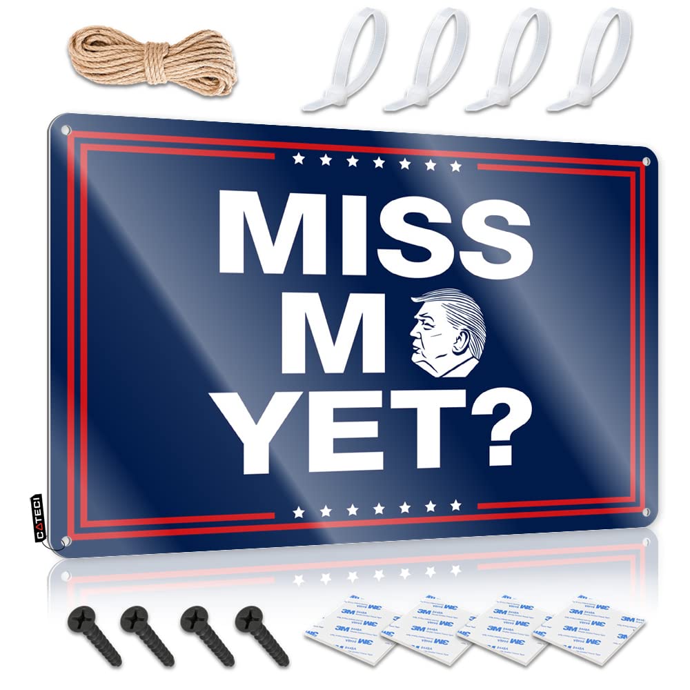 Wall Signs Custom Novelty Miss Me Yet? For Dining - Metal Customizable(30X40CM)