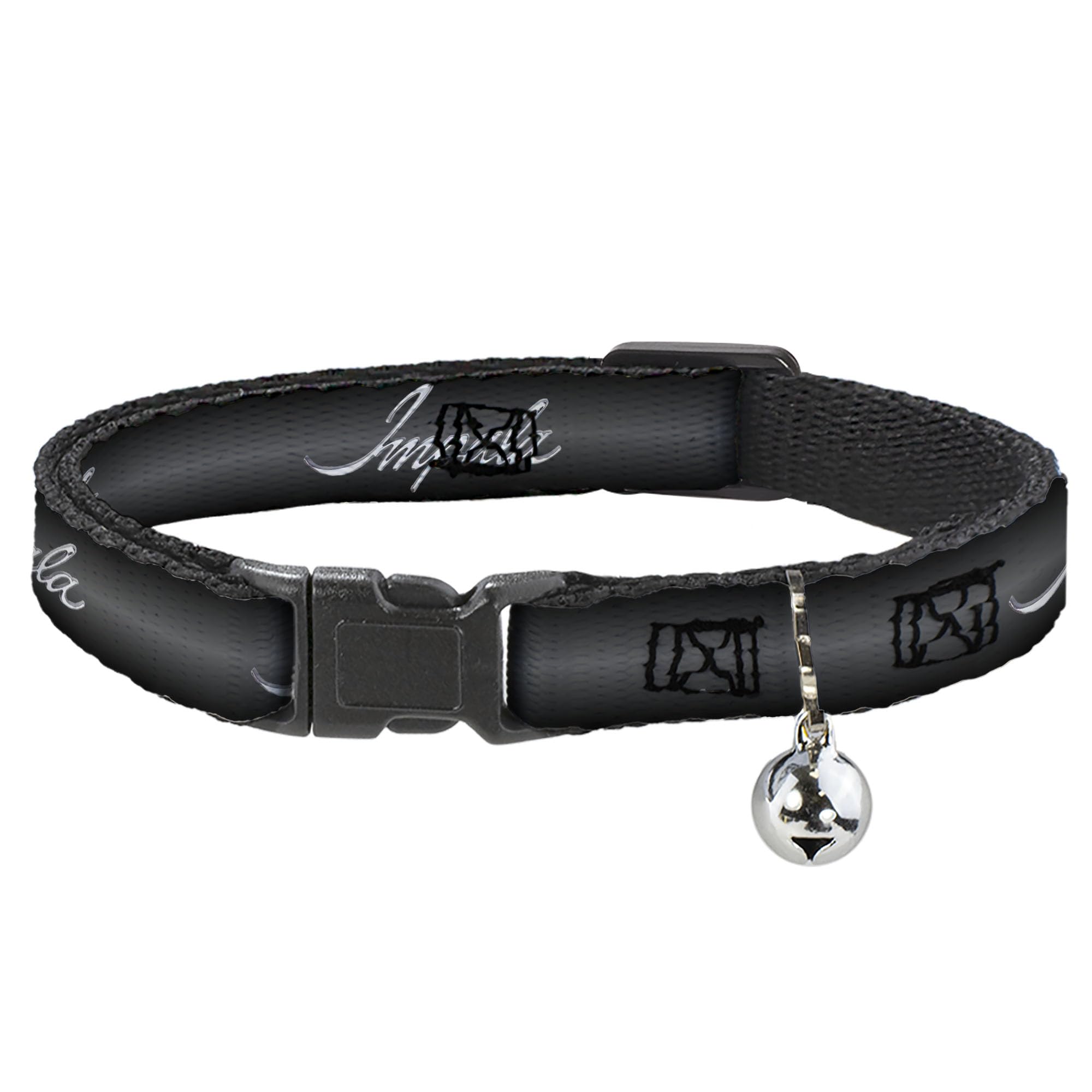 Collar de gato Impala gris desvanecido para paseos seguros en casa