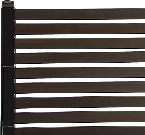 Miniatura 6 de Pantalla de privacidad de metal, pantallas y paneles de privacidad para exteriores, pantalla decorativa independiente con soporte para balcón,