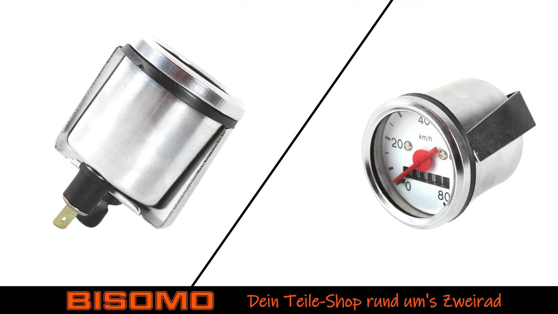 Genuine Simson Speedometer – 80 Km/h With Light Opening – Fits KR51, SR4, S50, S51, S70 Models