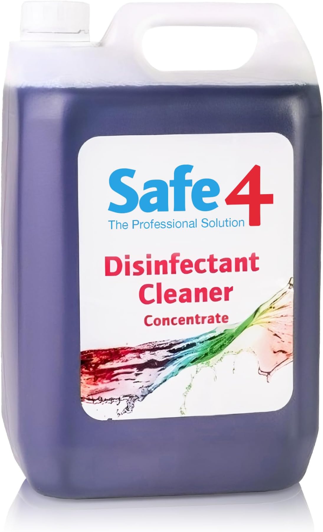 Safe4 5L Professional Pet & Animal Safe Multi-Purpose Disinfectant Cleaner Concentrate – Lavender - Ideal for Home, Animal, Bird & Pet Cages, Vets & General Commercial & Domestic Cleaning – UK Made