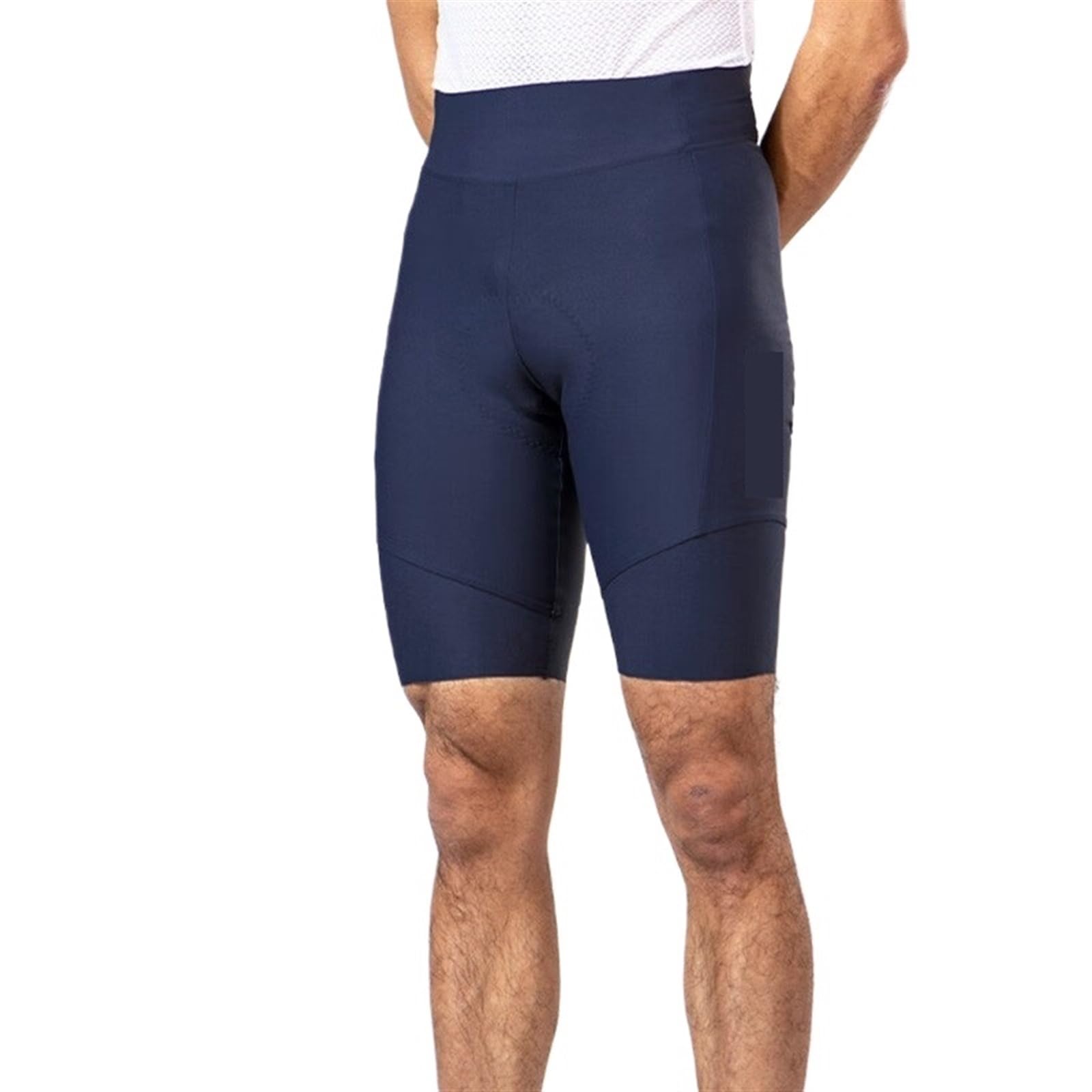 Fahrradhose Herren-Radhose, atmungsaktiv, 3D-gepolstert, mit Schwamm, stoßfest, Radsport-Shorts for Herren(Blue,XXXL)