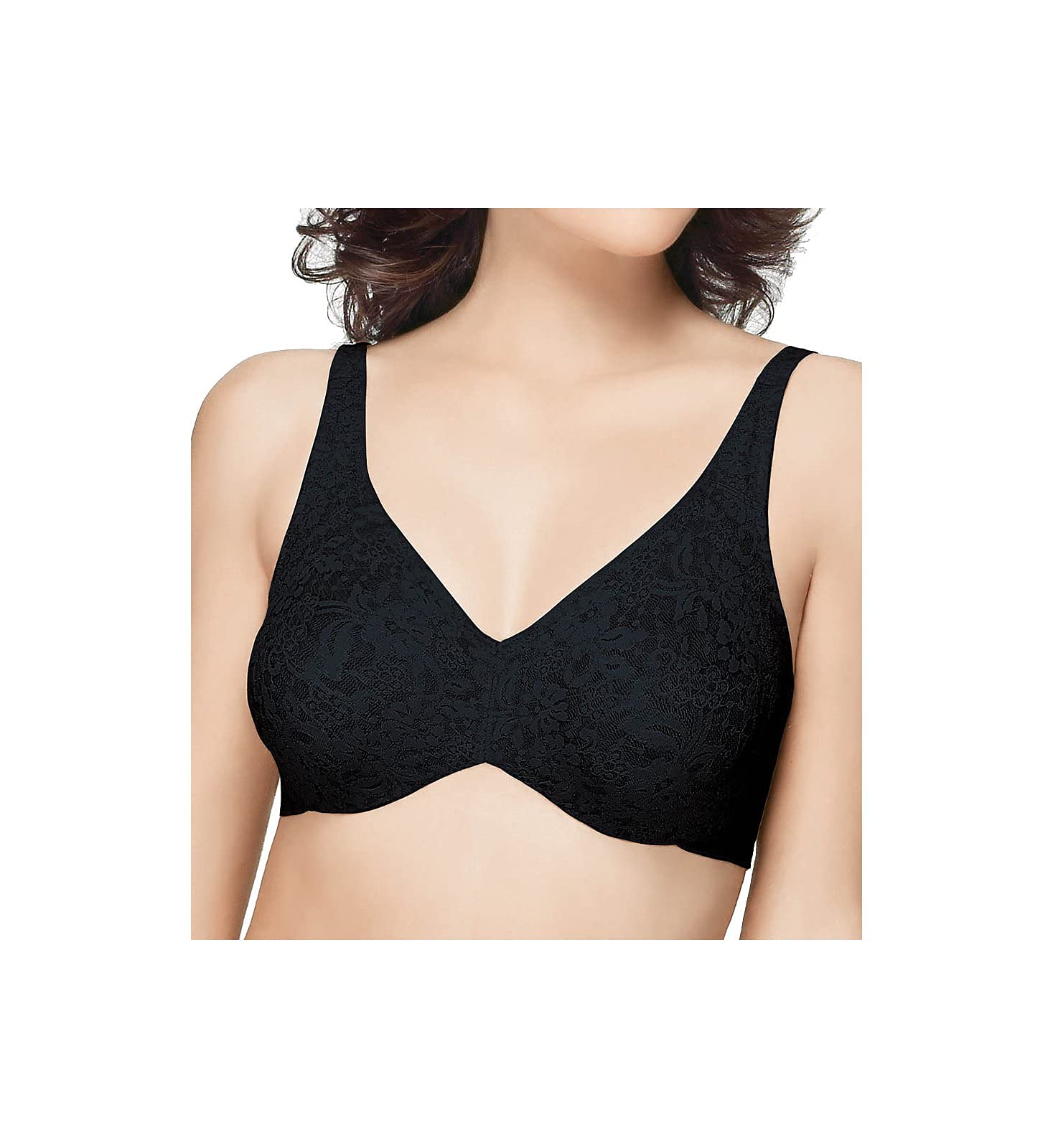 Wacoalwomens Halo Lace Full Coverage Underwire Bra Full_coverage