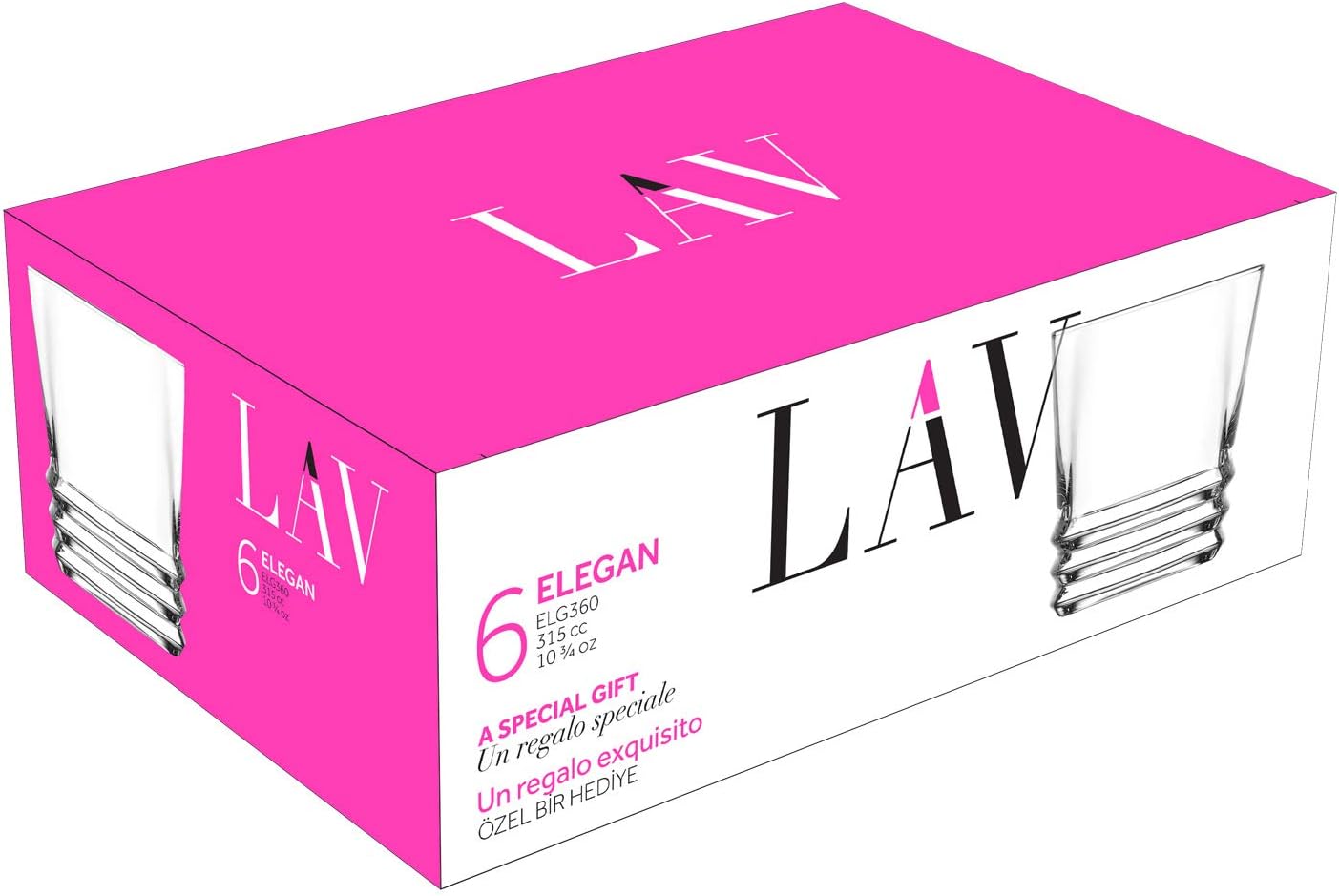 Lowest Price LAV Old Fashioned Drinking Glasses Set of 6 - Whiskey Glasses 10.75 Oz - Scotch Glasses for Men and Women - Old Fashioned Glasses for Whiskey, Scotch, Bourbon, or Cognac - Rocks Glasses Set Amazon Crazy 🔥 Deals LAV Old Fashioned Drinking Glasses Set of 6 - Whiskey Glasses 10.75 Oz - Scotch Glasses for Men and Women - Old Fashioned Glasses for Whiskey, Scotch, Bourbon, or Cognac - Rocks Glasses Set