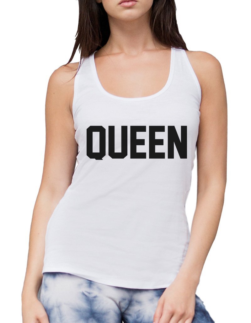 Hotscamp Women's White Queen Vest - Medium
