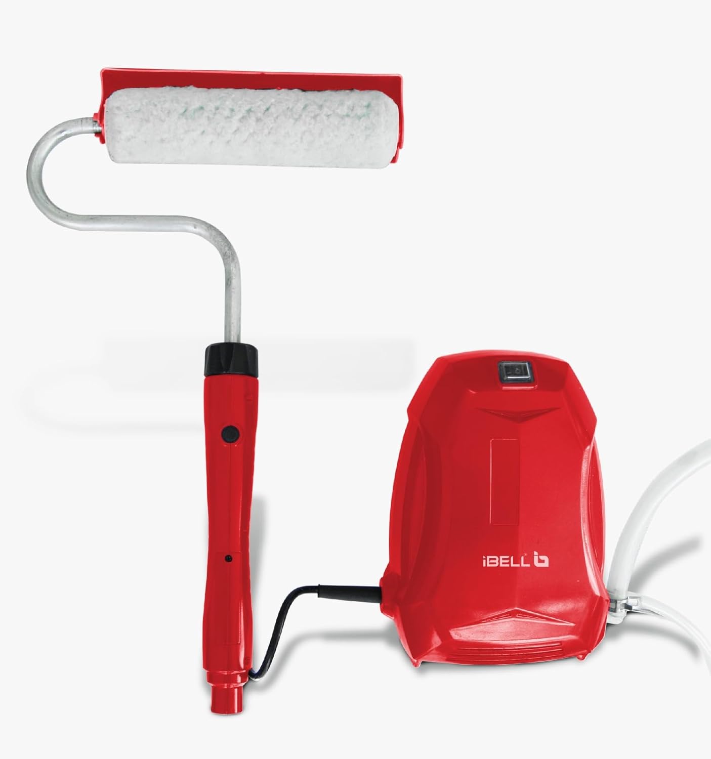 IBELL PR800 Electric Paint Roller, Long Handle Extension Roller for