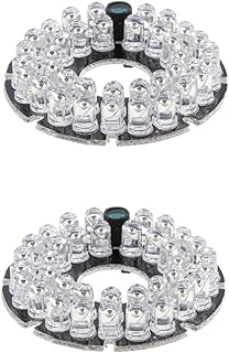 MERIGLARE 2pcs 36 LED 53mm Lampadine a Infrarossi IR Board Illuminator 850nm per Telecamera CCTV MERIGLARE 2pcs 36 LED 53mm Lampadine a Infrarossi IR Board Illuminator 850nm per Telecamera CCTV