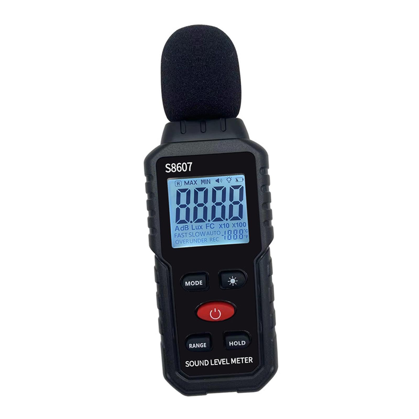 Decibel Factory Hold 30-130dB Professional Noise Meter for Noisy Neighbor