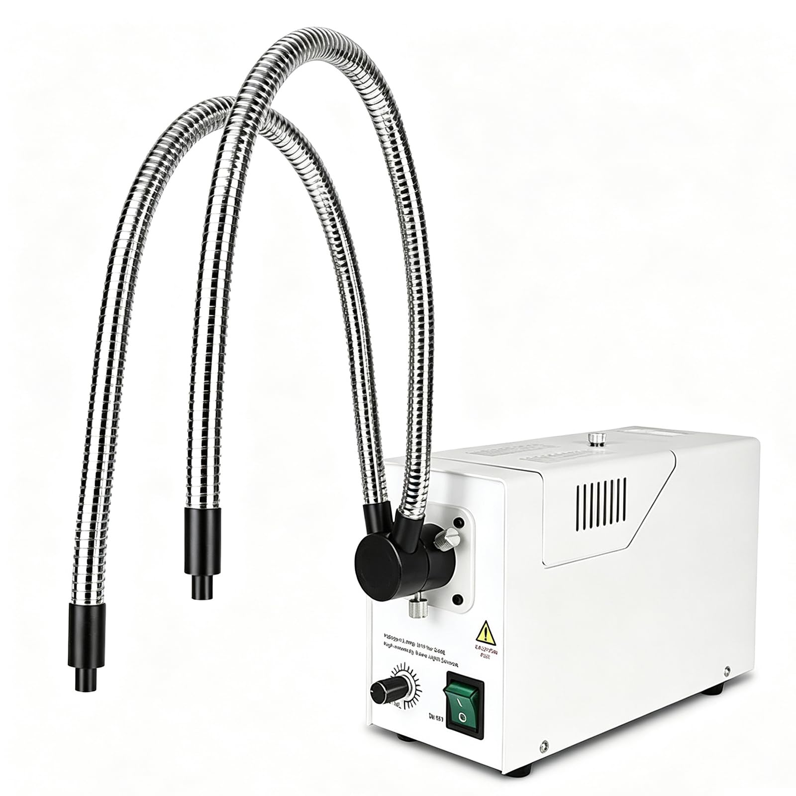 Iluminador Microscopio Fibra Óptica 150W, Luz Microscopio Cuello