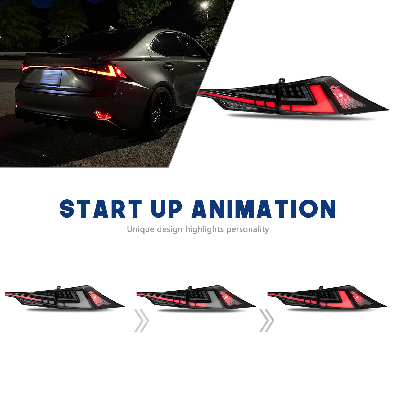Amazon.com: HCmotion LED Tail lights & Tailgate Light Assembly for