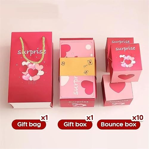 Miniatura 7 de Surprise Box Gift Box for Money, Caja de Regalo Sorpresa Navidad, Seeroze Surprise Gift Money Box Christmas, Seeroze Birthday Gift Box, Autumn Stake