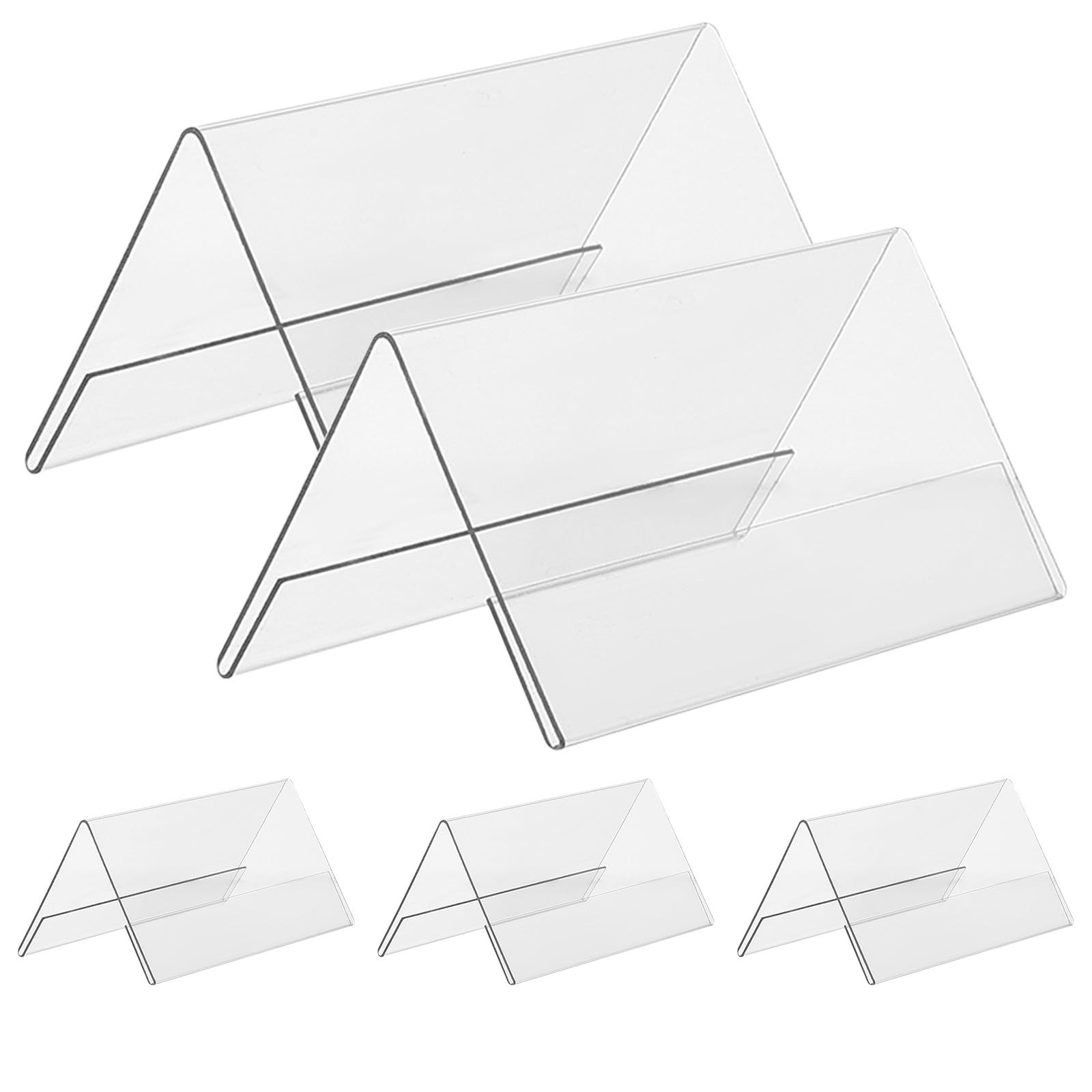 Amazon.co.jp: COOPHYA アクリルディスプレイスタンド 200×100mm 両面
