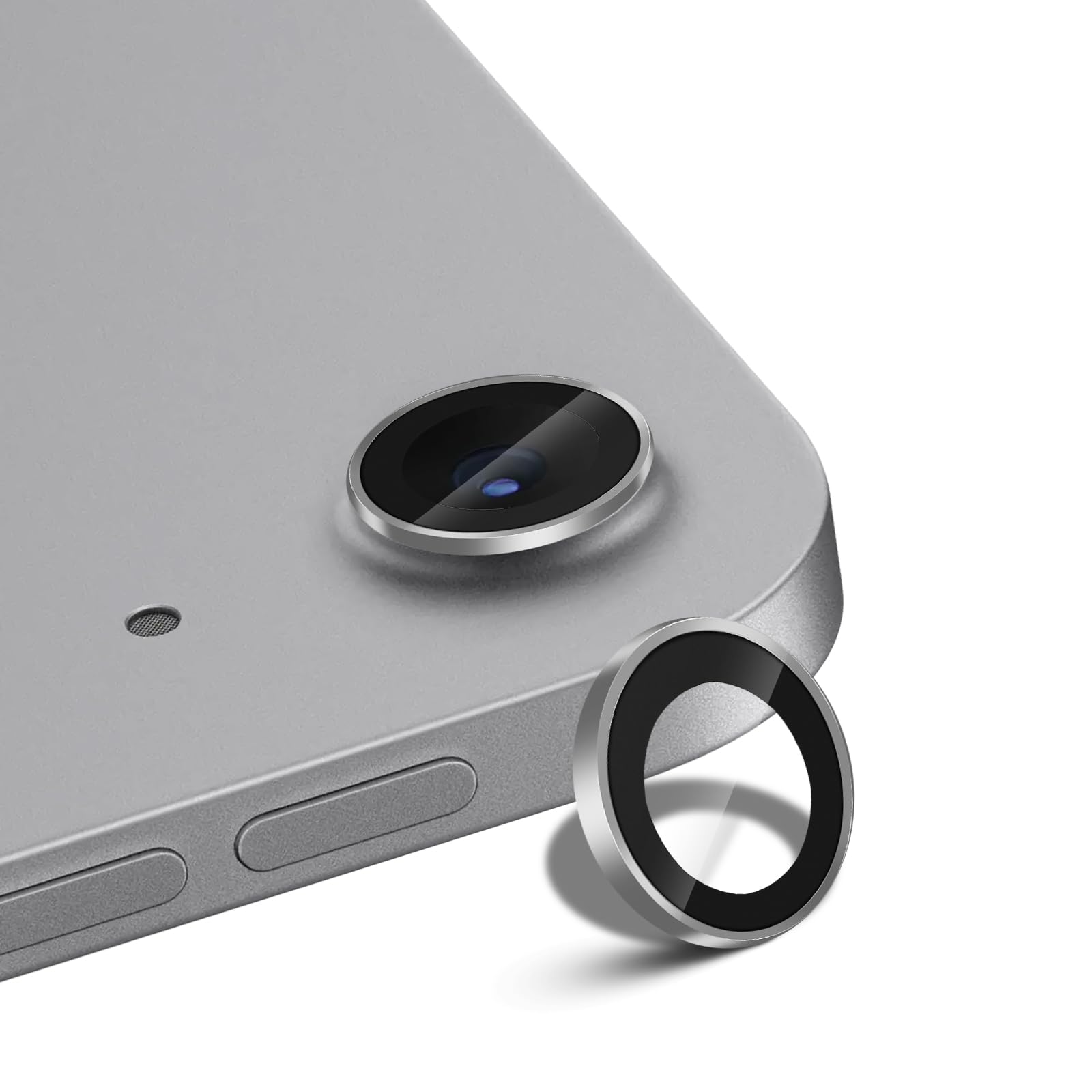 Ochronna kamera do Apple iPad Air 11"/13" (M2/M3), twardość 9H szkło hartowane ochrona aparatu do iPada Air 6/7/11"/ 13" (2024/2025), odporna na zarysowania folia na soczewkę - 2 szt