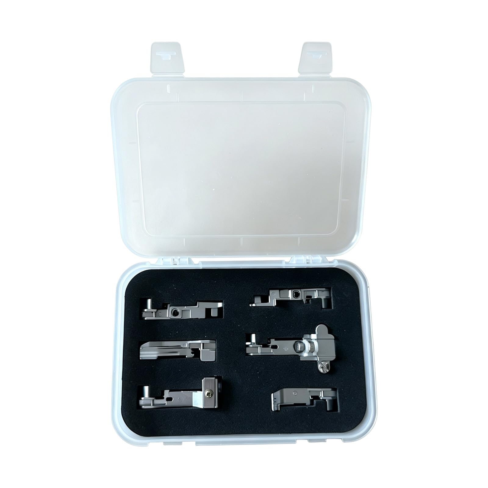 6Pcs Multipurpose Sewing Machine Presser Feet Set for Professional Stitching and Crafting Projects Professional Sewing Presser Feet