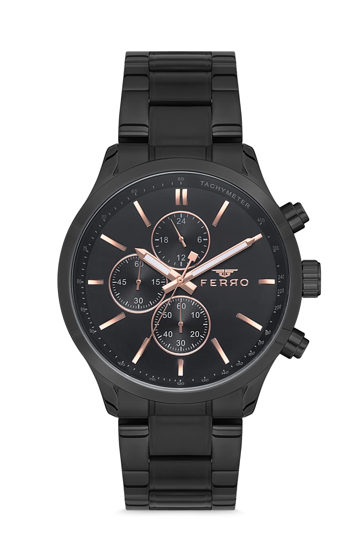 Ferro Analog Black Dial Mens Watch-FM11031A-G (B09RWL7P29) Amazon Price History, Amazon Price Tracker