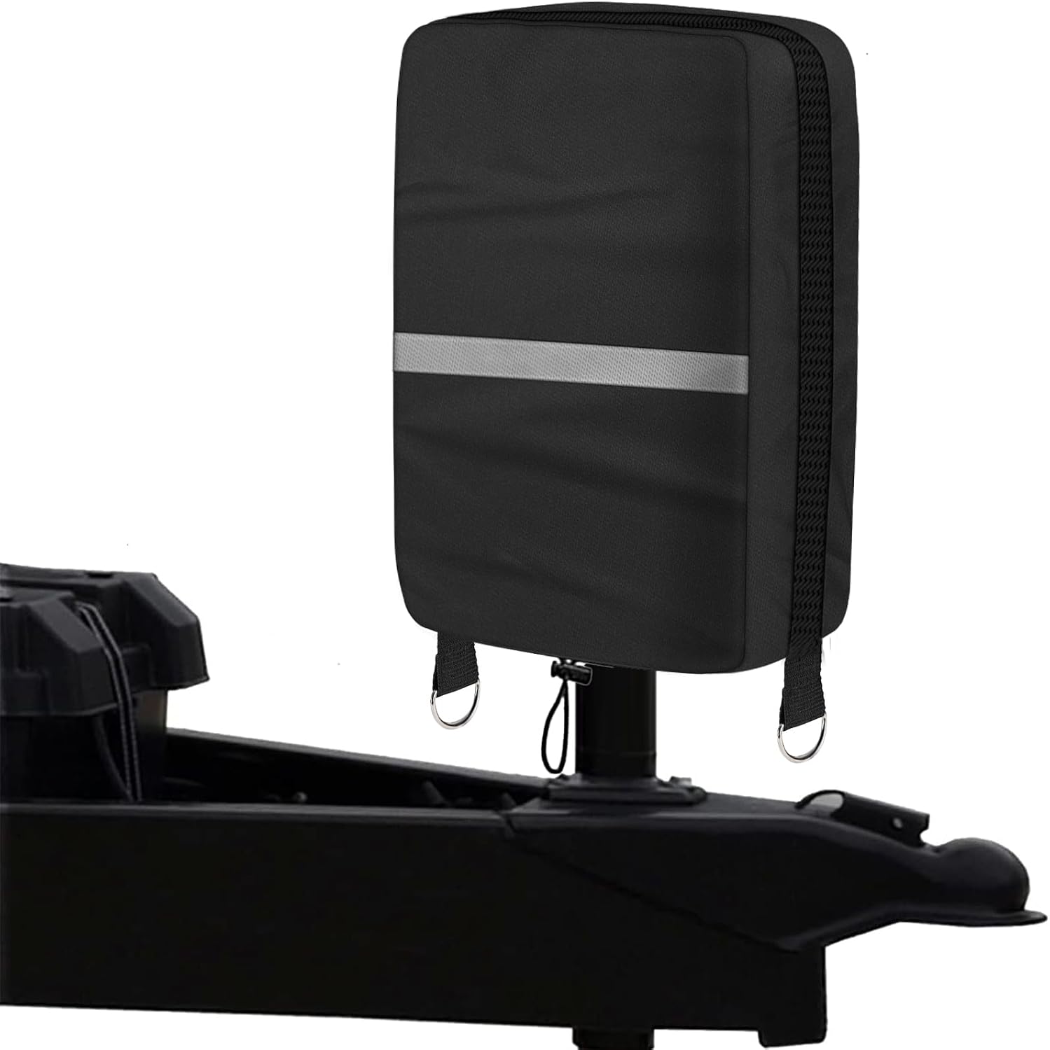 Electric Jack Cover Waterproof 600D Oxford RV Jack Travel Trailer Cover Outdoor Protective Electric Tongue Jack Dust Covers 9" L X 7.5" W X 18" H (Black)