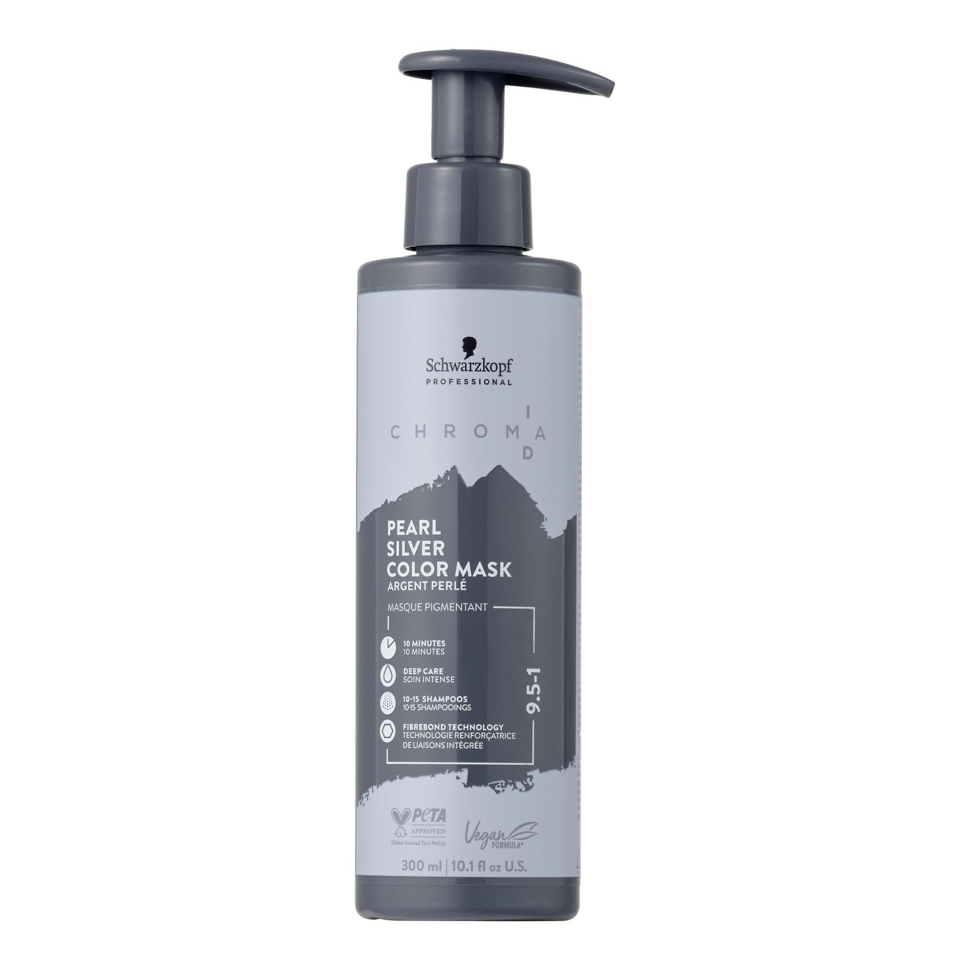Schwarzkopf Professional Chroma ID Colour Depositing Mask - Nourishing Colour Extender, Neutralizes Unwanted Tones, Repairs Damage
