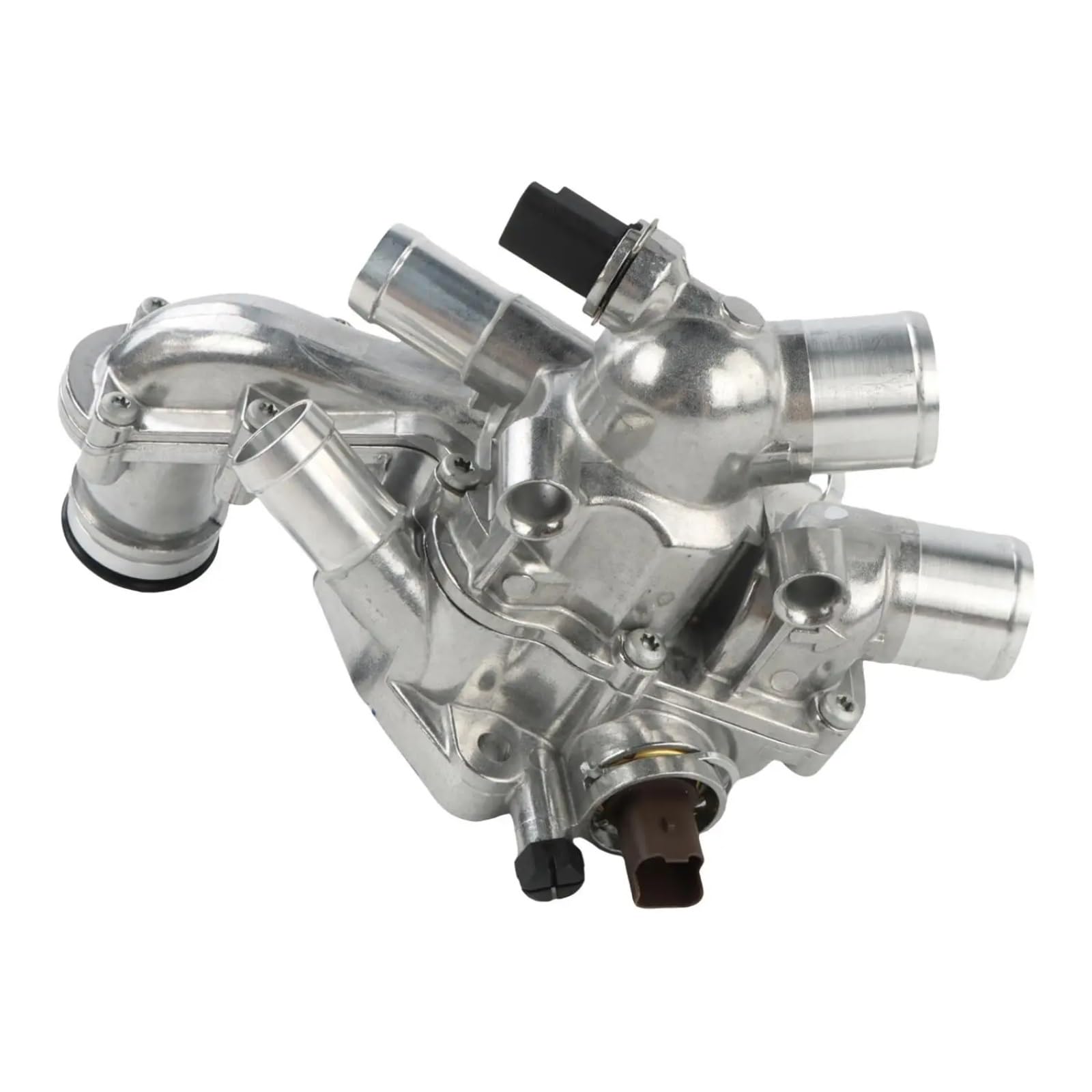 Coolant Thermostat Housing Engine Coolant Thermostat Housing Assembly Replacement Unit Kit 11537534521 Compatible With Peugeot For 207 2007-2026 For 308 2007-2026