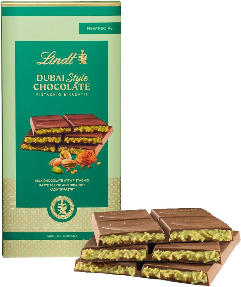 ショッパー付★3枚 お得★リンツ ドバイスタイルチョコレート 145g ショッパー付☆3枚 お得☆リンツ ドバイスタイルチョコレート 145g