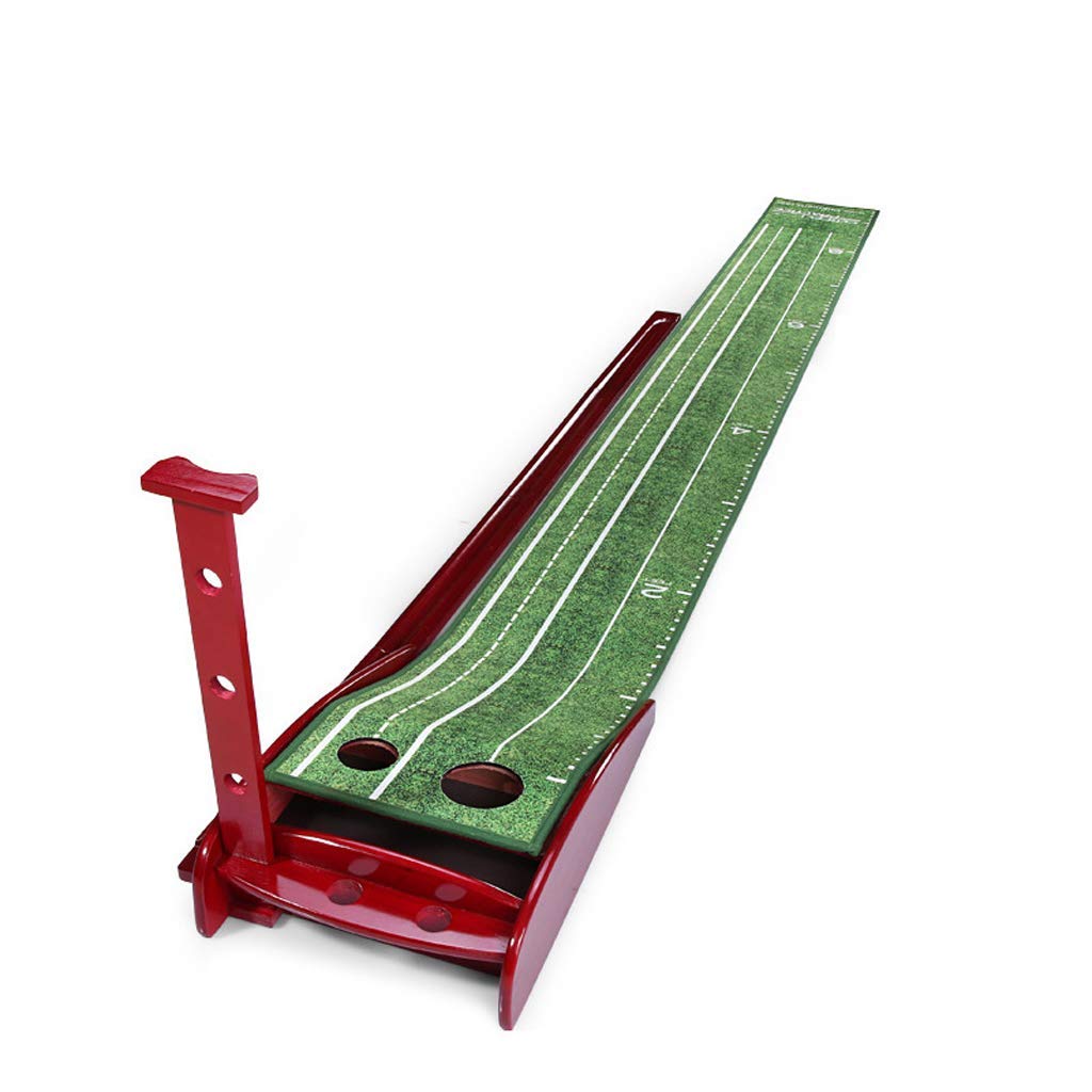 Buy DSHUJC Golf Indoor Putting Green Solid Wood Putter Trainer with