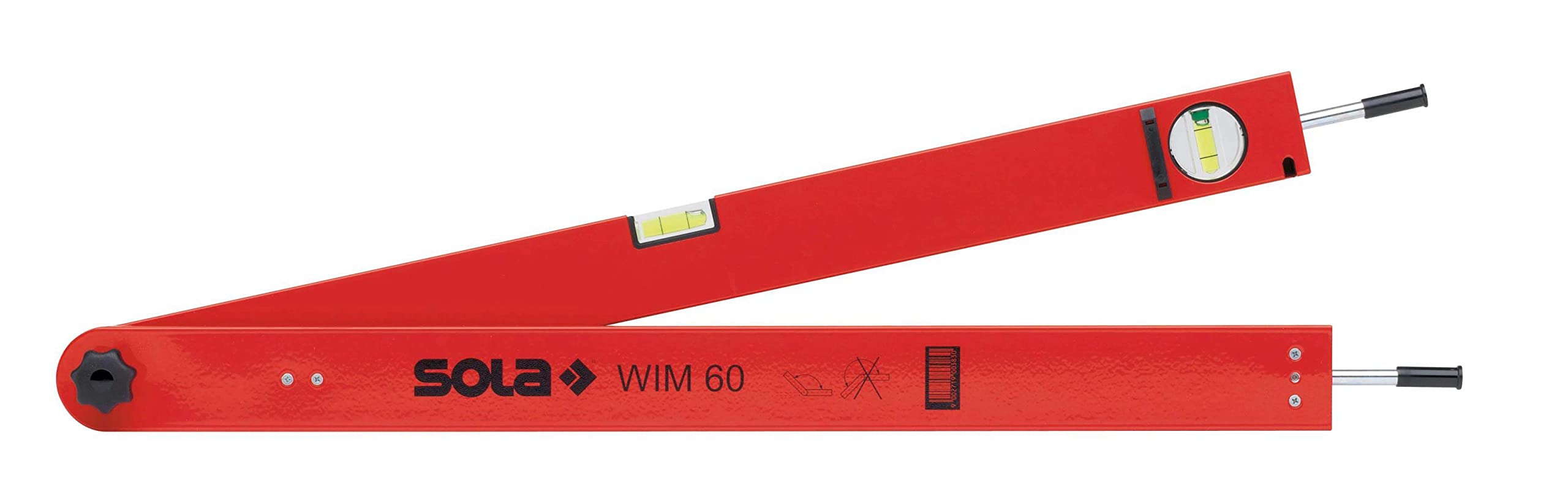 SOLA-WIM60T-Escuadra mide-angulos analogica