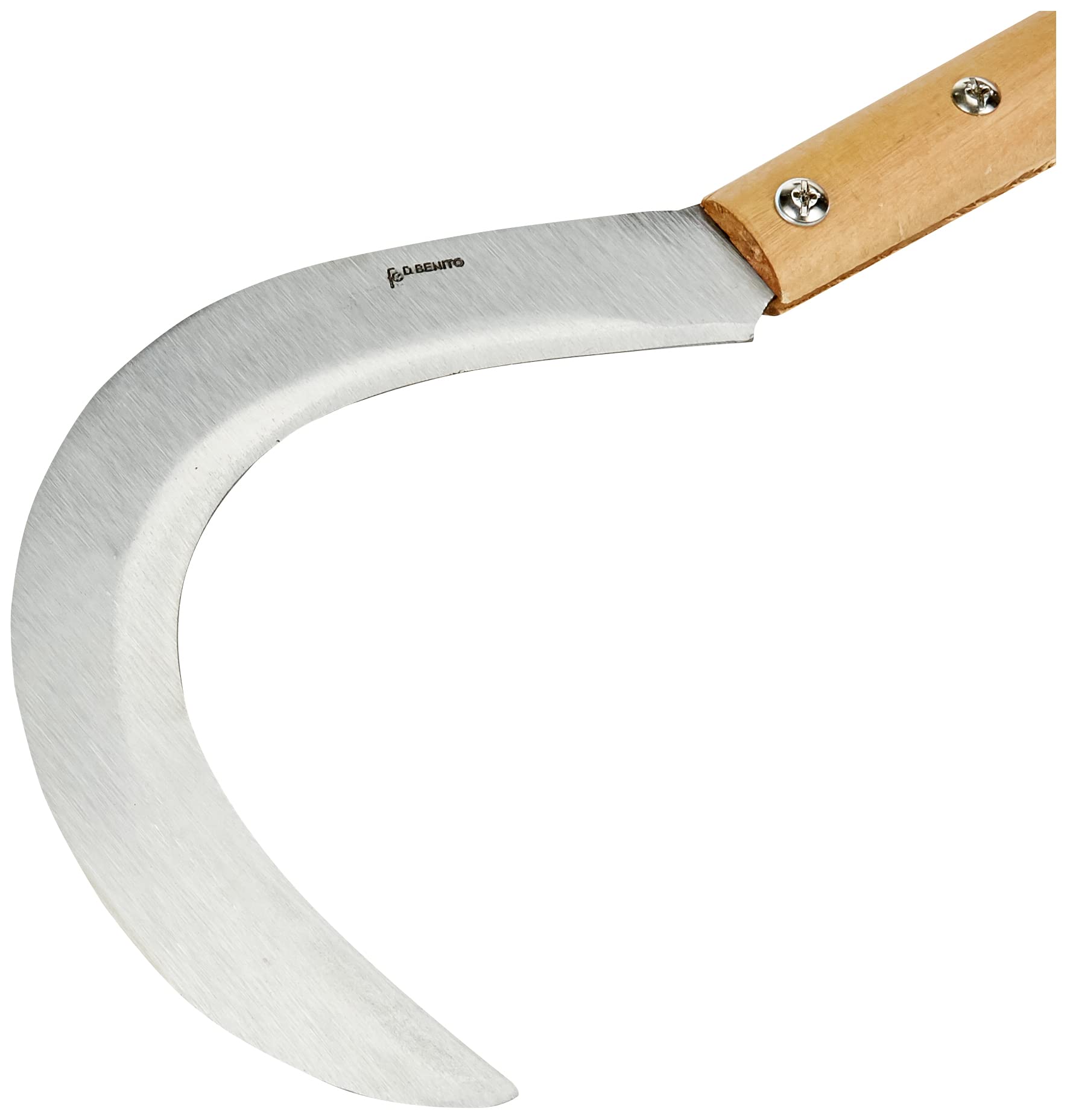 Falce Da Giardinaggio Con Manico - 255x45x890 Mm, Per Taglio Erba E Piante