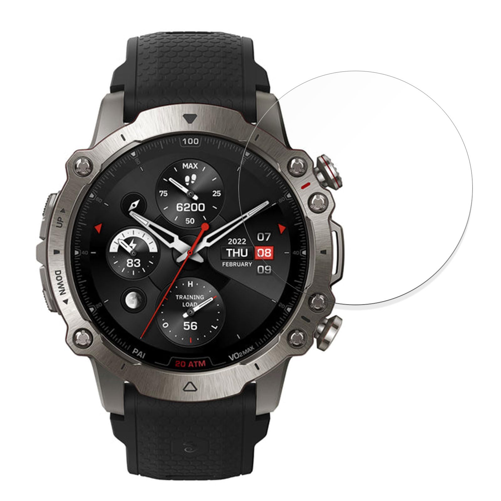 Amazon.co.jp: MotoMoto フィルム Amazfit Falcon 用の 保護フィルム 