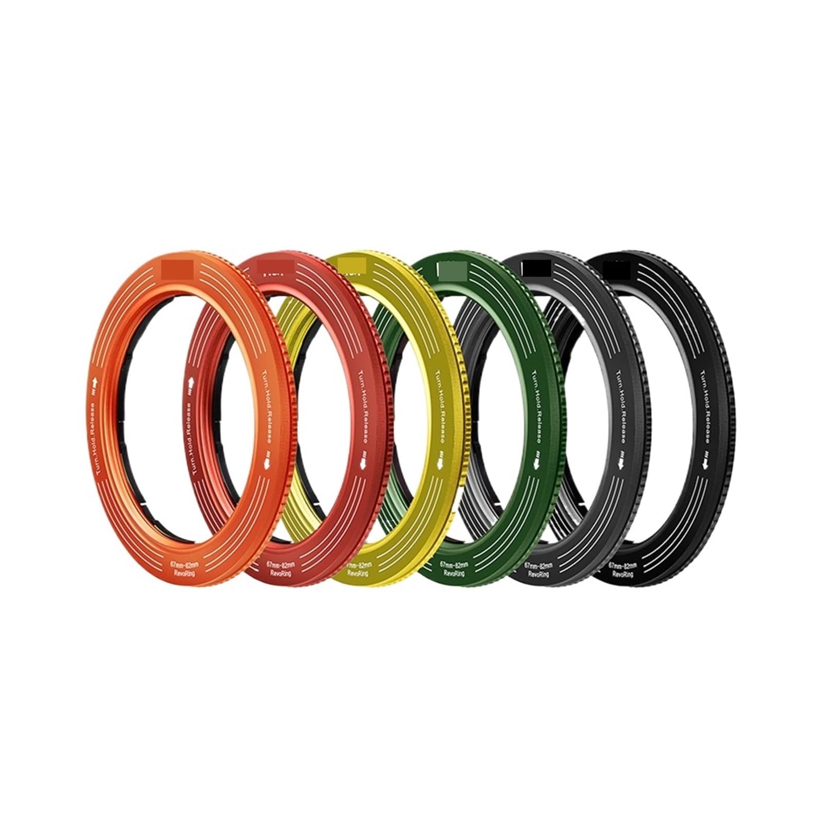 Kamerazubehör Objektivfilter Step-Up-Ringe Variabler Adapterring 37-49 mm 46-62 mm 52-72 mm 67-82 mm 82-95 mm