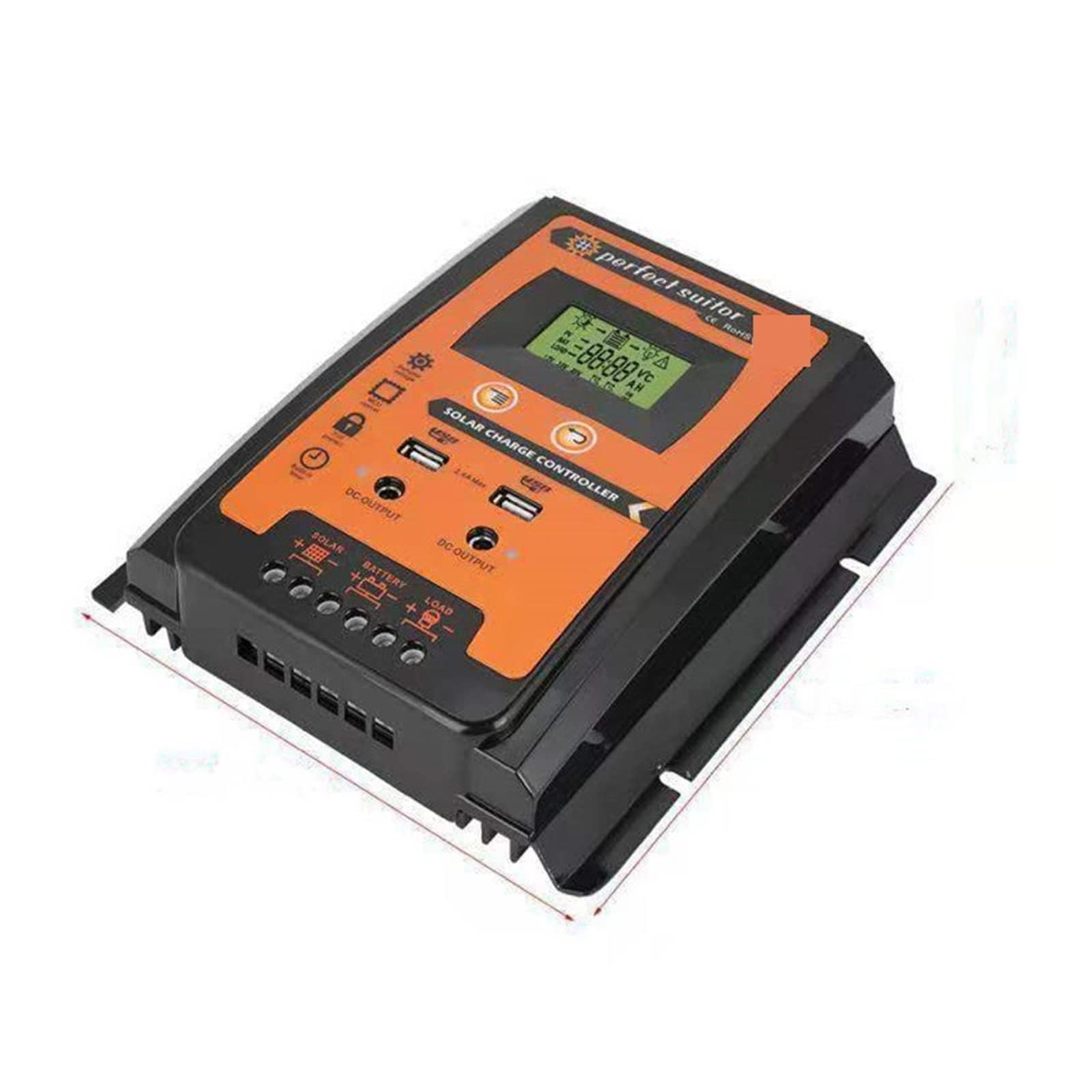 Controller Ibrido Eolico-Solare Regolatore for Pannelli Fotovoltaici Ibrido Eolico-Solare Universale for Solari(40A)
