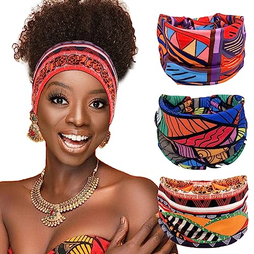 Fascia Per Capelli Sportiva Larga - Per Donna E Uomo, Yoga, Palestra, In Poliestere Elastico, Boho Chic - Foto 4