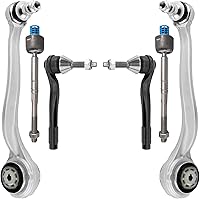 Vista 276 de Detroit Axle - Kit de suspensión delantera RWD para Chrysler 300 Dodge Challenger Charger Magnum, brazos de control superior con barras