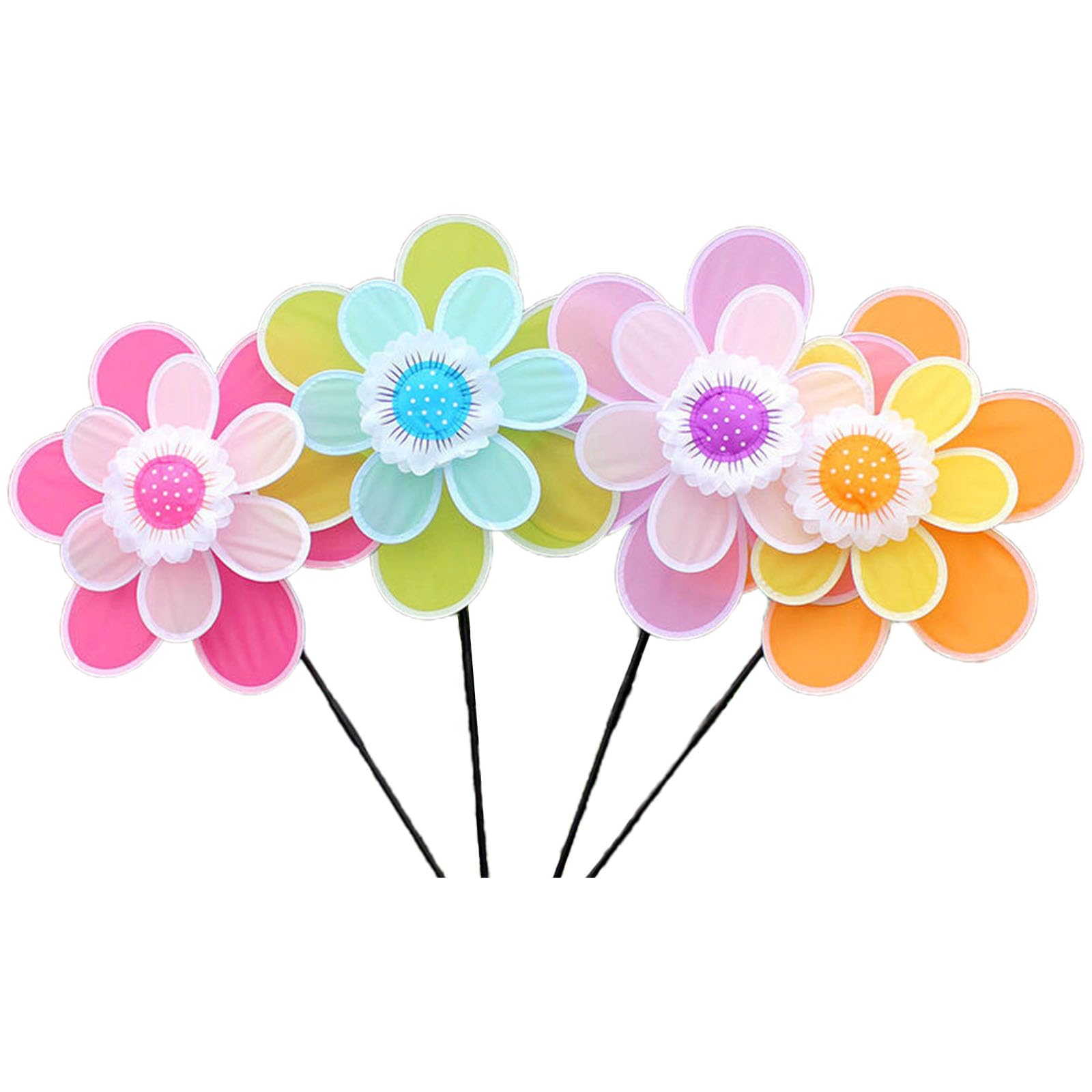 Camping Picnic Windmill Eye-catching Colorful Wind Spinner Perfect for Outdoor Fun Garden Lawn Garden Decor Garden Art Accessories