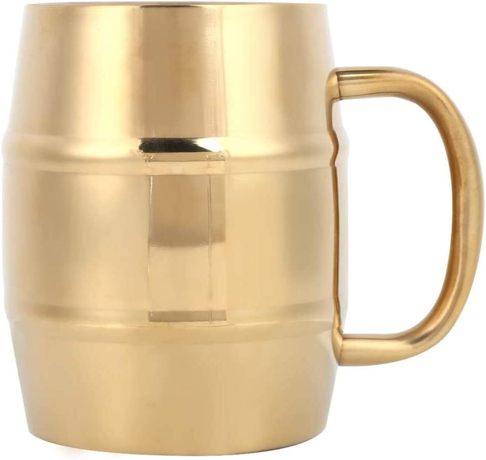 Jarras de cerveza personalizadas Jarras, Jarras de cerveza, Jarras de cerveza, Taza de café Tazas de café Taza de agua de acero inoxidable de doble capa for el hogar Taza de cerveza de café Taza de té