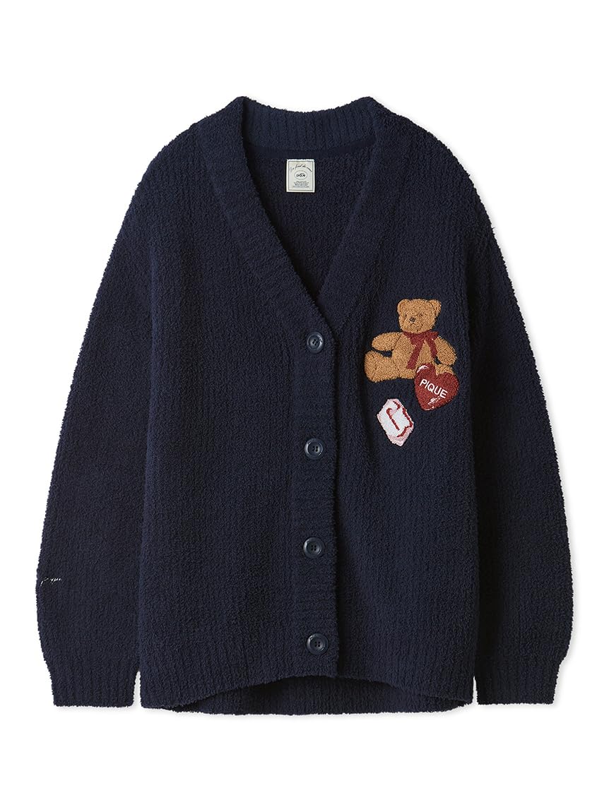 ベビモコベア カーディガン（ネイビー）