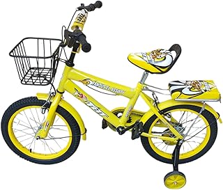 Children's bicycle, size 16, with stand and basket