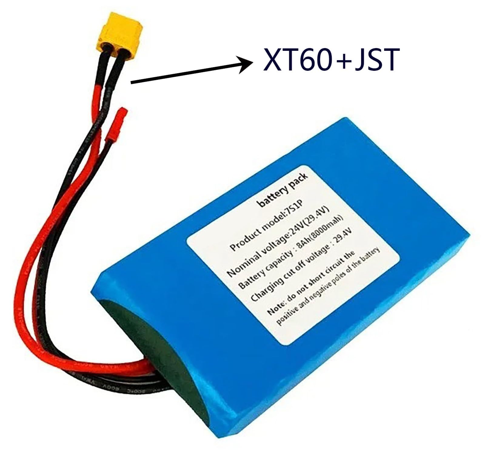E-Bike Batteries 24V 8000Mah Batterie De Vélo Électrique 29.4V 8Ah Rechargeable Étanche Batterie avec BMS pour 50W 150W 200W Moteur