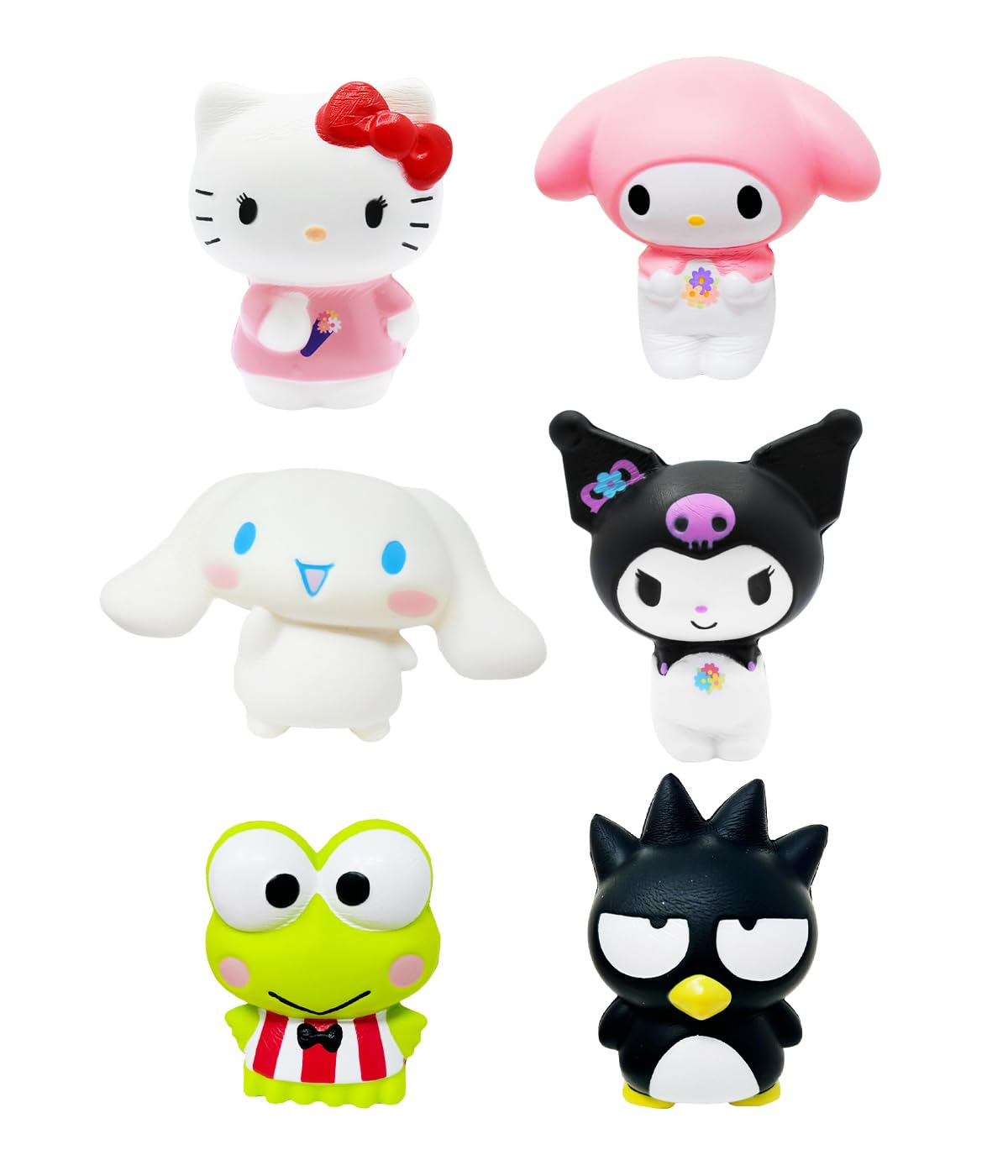 Joy Toy Hello Kitty filiżanka do cappuccino z pachnącą magiczną figurką Squishi ok. 5 cm – w opakowaniu kubka do cappucino 12 x 10 x 7 cm