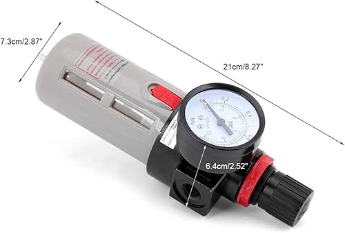 Miniatura 2 de Regulador de filtro de aire comprimido Unidad de tratamiento de gas combinado Regulador de presión de filtro con