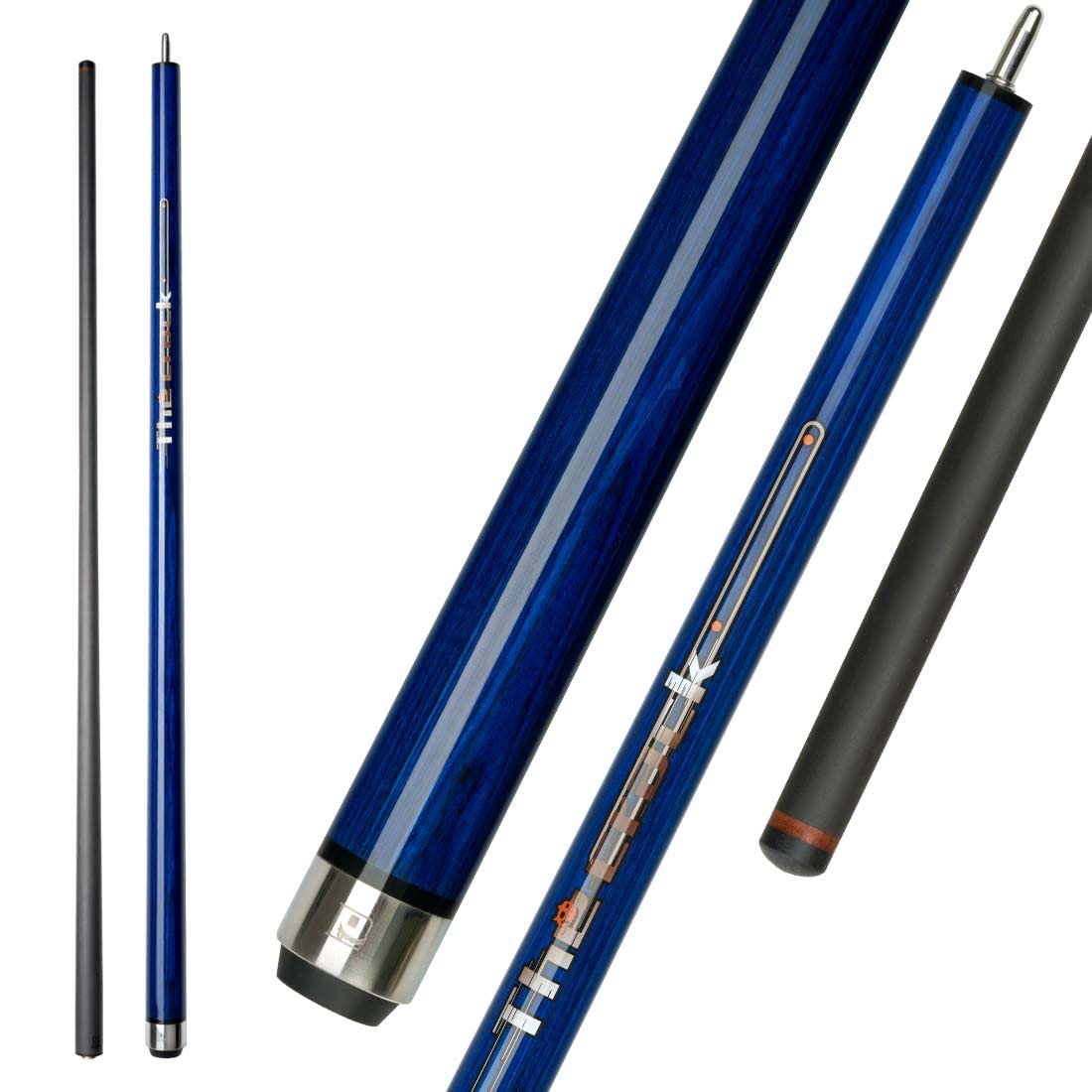 Little Monster Carbon Fiber Break Cue Pool Stick 147cm 12.9mm with Leather Bag