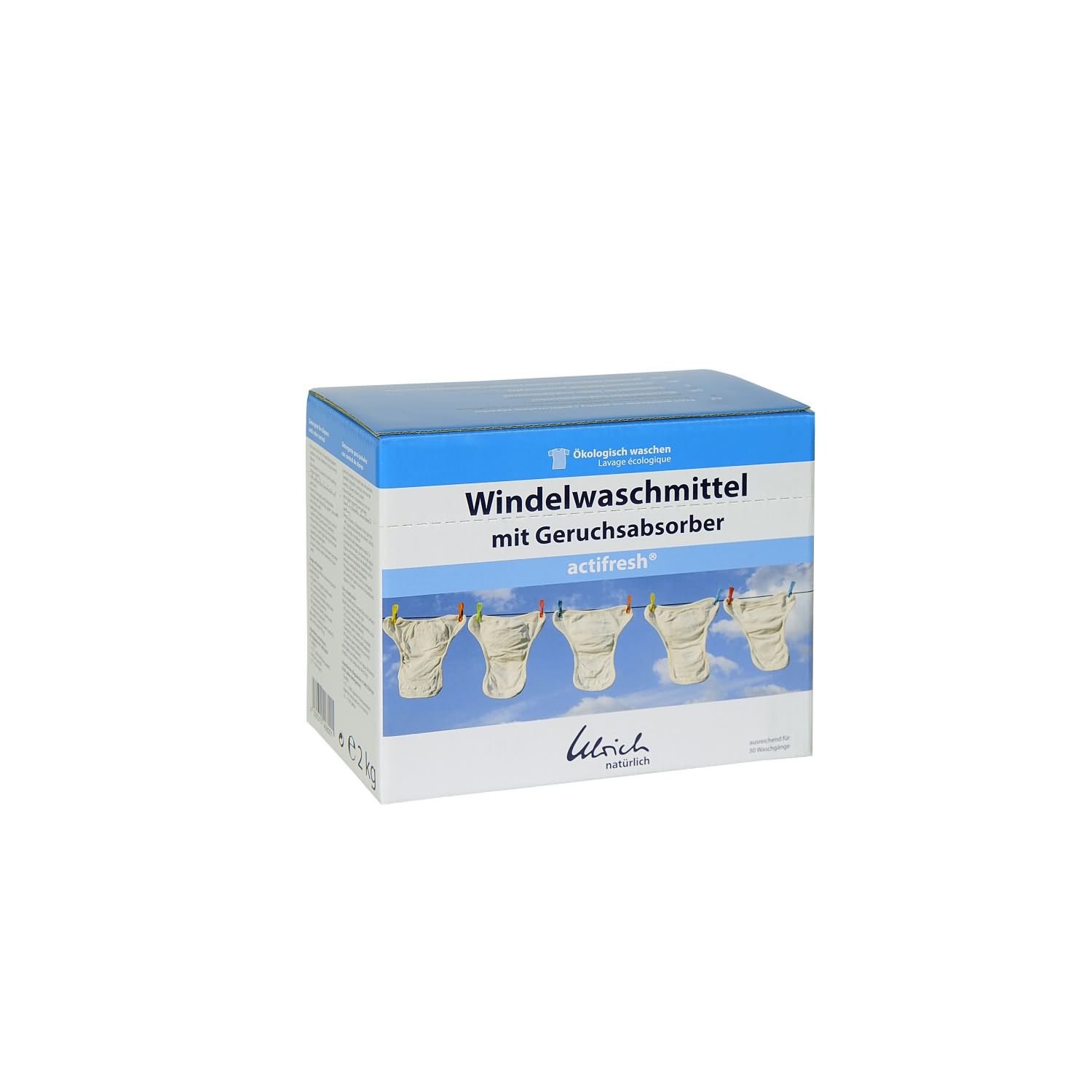 Ulrich Detergente Para Pañales Con Control De Olores (2 Kg) 2000 g