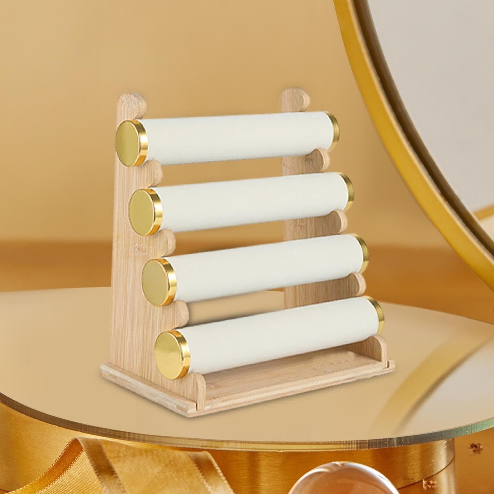 Présentoir à Bijoux, Organisateur de Bracelets, Porte-Bracelets, Organisateur de Rangement de Bijoux, Support pour Montres, présentoir pour Colliers et Bracelets