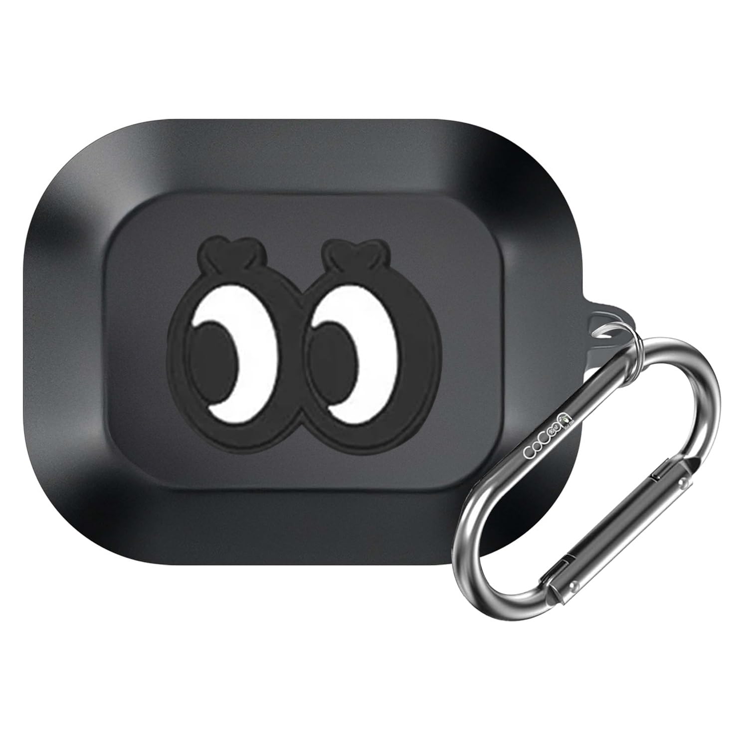 Soft Silicone Case Cover Compatible for Realme Buds Air 8 (Black Eye)-image-32