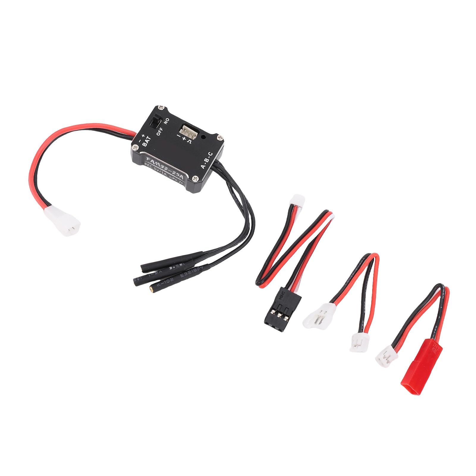 KUIDAMOS Set Motore ESC Brushless RC Potente Torsione a Bassa velocità per SCX24 1/24 Kit di Sostituzione Brushless RC per gli Appassionati di Arrampicata