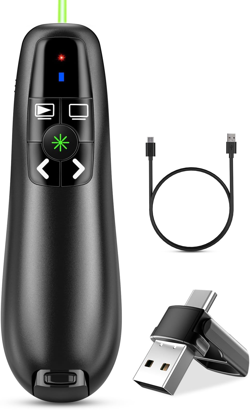 Amazon.com: Norwii N76 Rechargeable Presentation clicker with Pointer ...